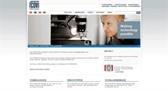 Desktop Screenshot of covi.dk